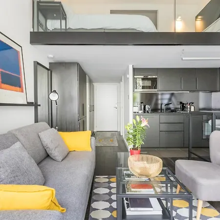 Appartamento B5 Loft Duplex 175blo-paris Convention *