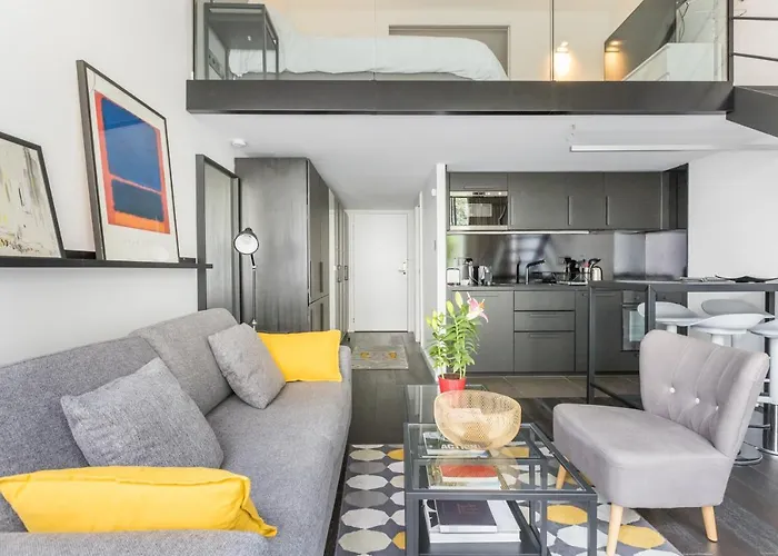 Appartamento B5 Loft Duplex 175blo-paris Convention *